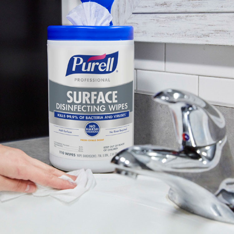 Purell surface wipes
