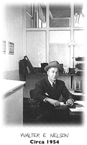 Walter E. Nelson Circa 1954